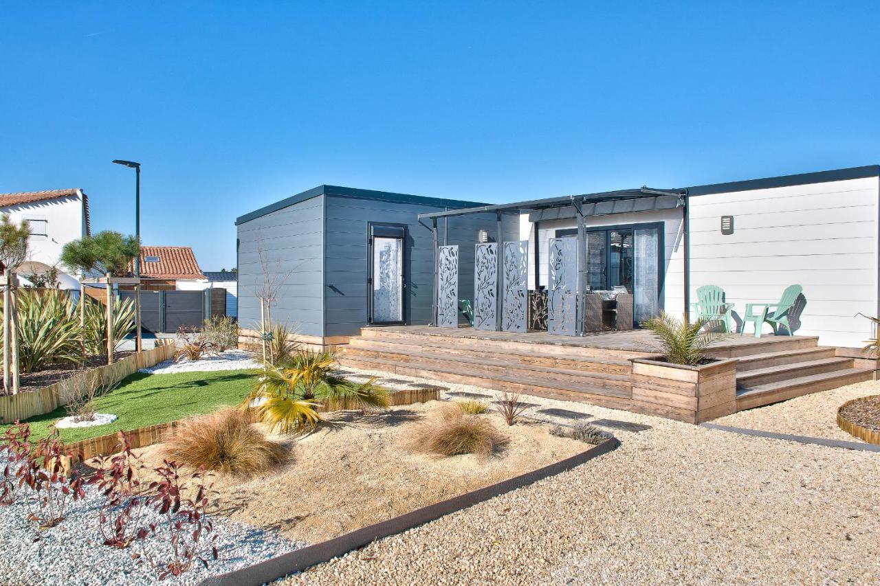 Joli Chalet Pour 6 - Domaine Avec Piscine Brétignolles-sur-Mer Esterno foto
