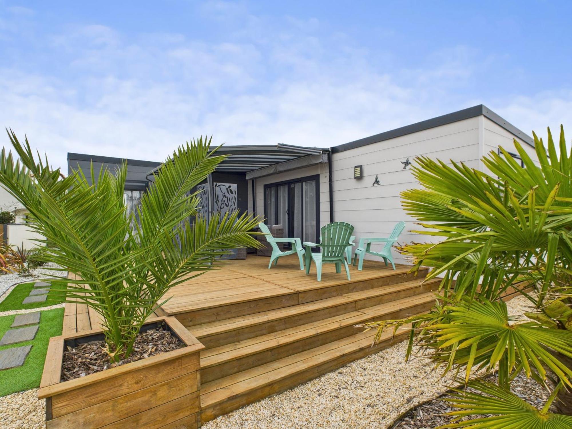 Joli Chalet Pour 6 - Domaine Avec Piscine Brétignolles-sur-Mer Esterno foto