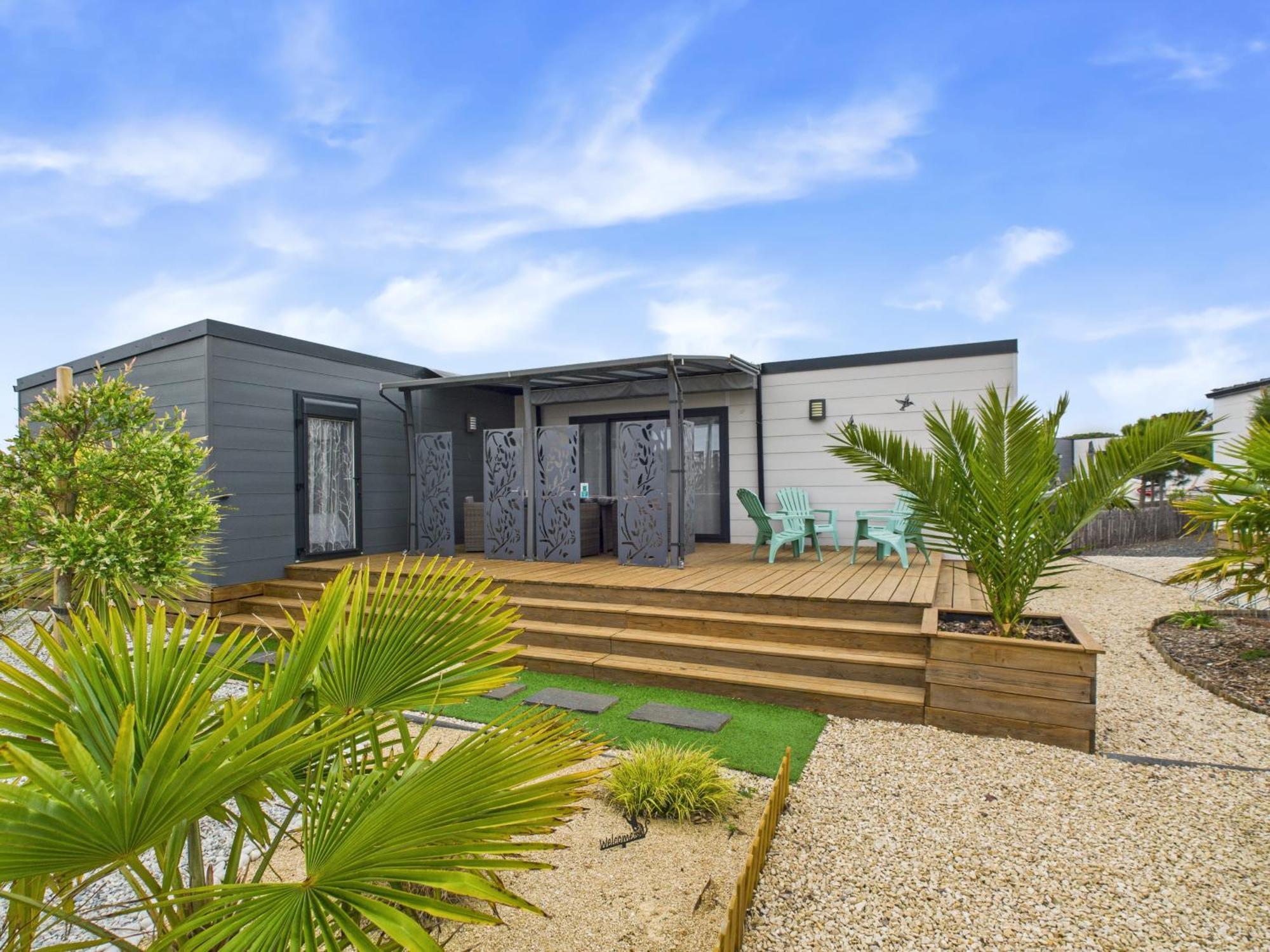 Joli Chalet Pour 6 - Domaine Avec Piscine Brétignolles-sur-Mer Esterno foto
